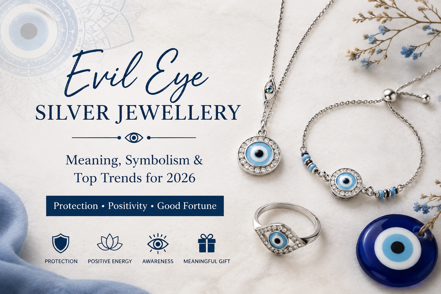 Evil Eye Silver Jewellery : Meaning, Symbolism & Top Trending Designs in 2026