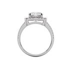 Cushion Cut Diamond Ring