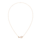 Sparkling Heart Infinity Pendant