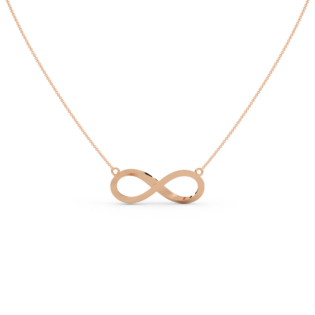 Accent Infinity Silver Pendant