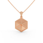 Eternal Honeycomb Designer Pendant
