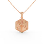 Load image into Gallery viewer, Eternal Honeycomb Designer Pendant
