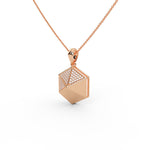 Load image into Gallery viewer, Eternal Honeycomb Designer Pendant
