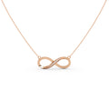Accent Infinity Silver Pendant