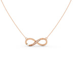 Accent Infinity Silver Pendant