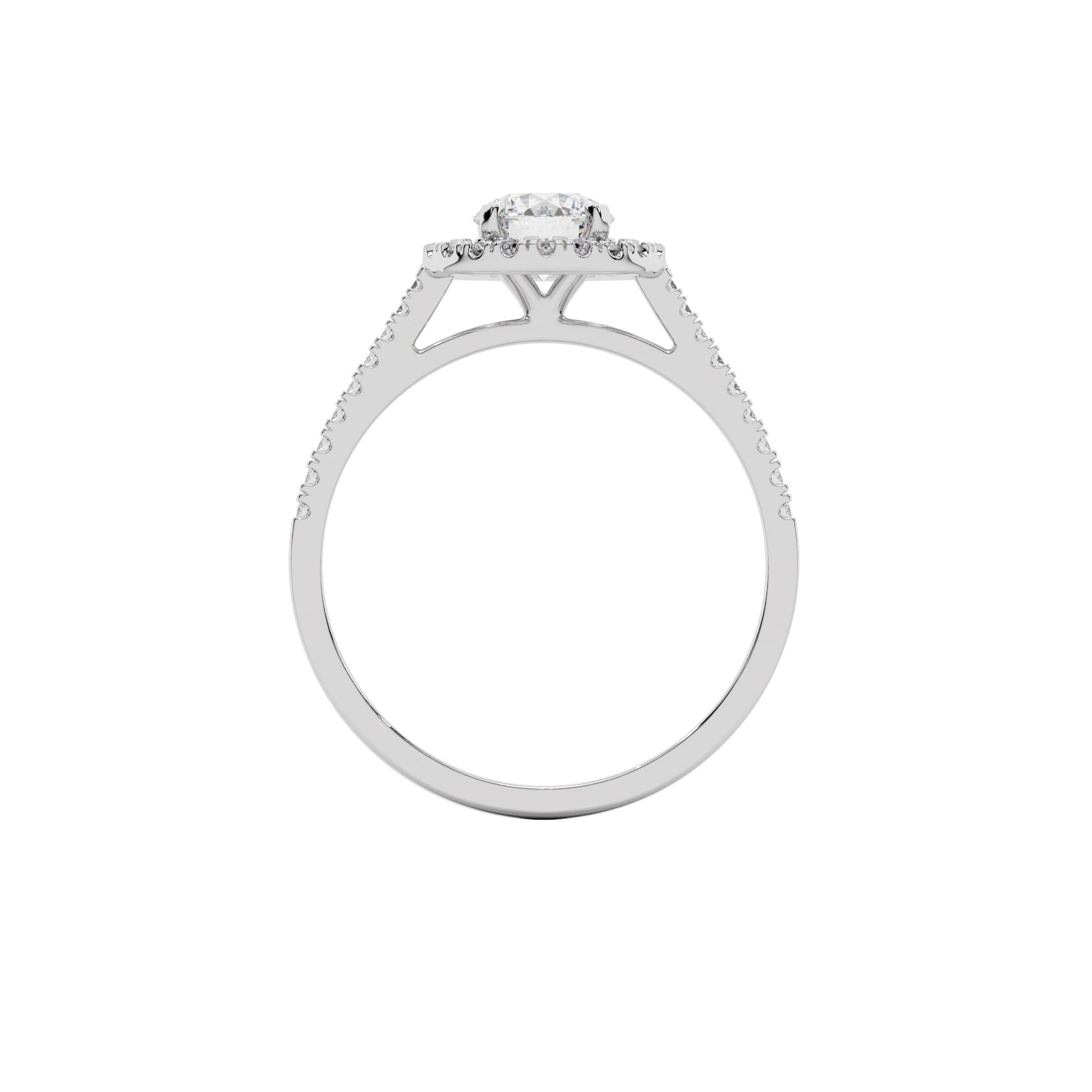 Queen Solitaire Diamond Ring