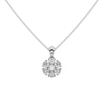 Load image into Gallery viewer, Cluster Round Diamond Designer Pendant
