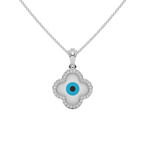Clover Evileye Pendant