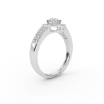 Load image into Gallery viewer, Twisted Solitaire Engagement Ring

