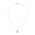 Illusion Round Diamond Pendant