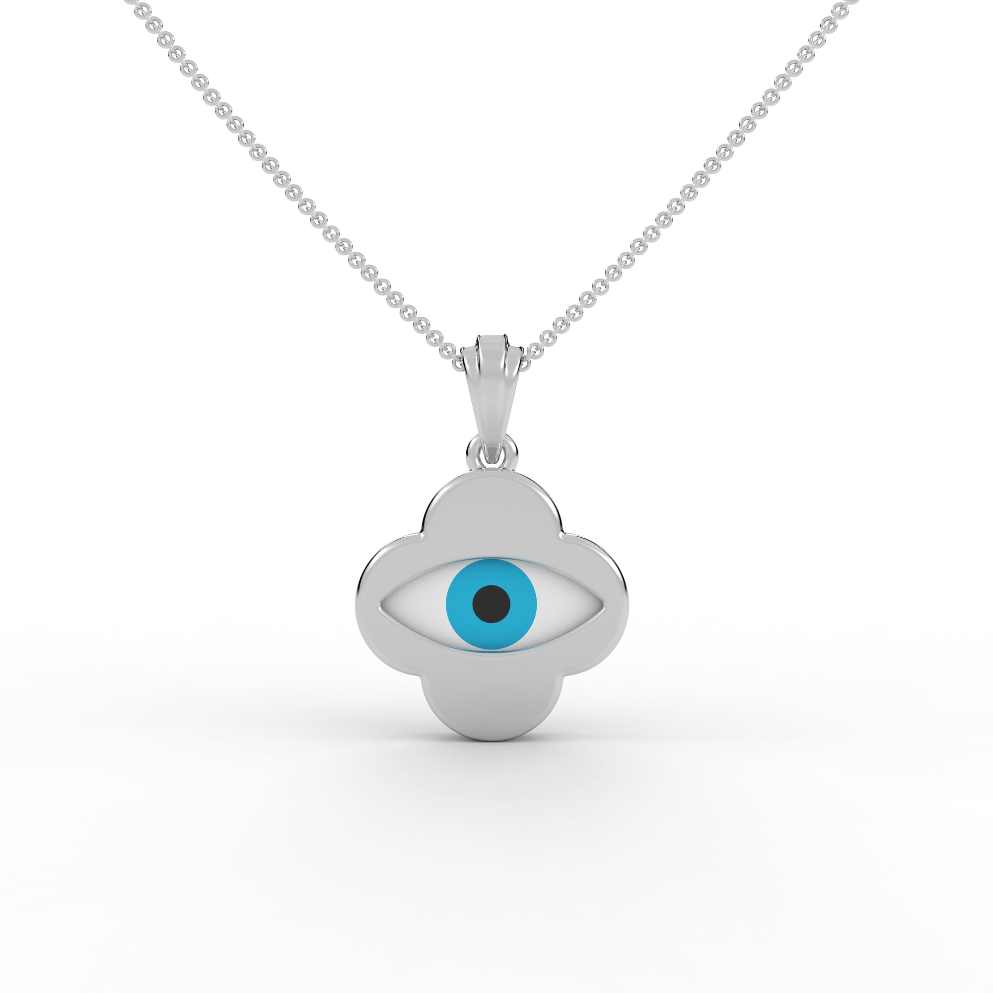 Clover Evileye Pendant