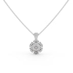 Cluster Round Diamond Designer Pendant