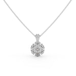 Load image into Gallery viewer, Cluster Round Diamond Designer Pendant
