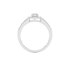Twisted Solitaire Engagement Ring