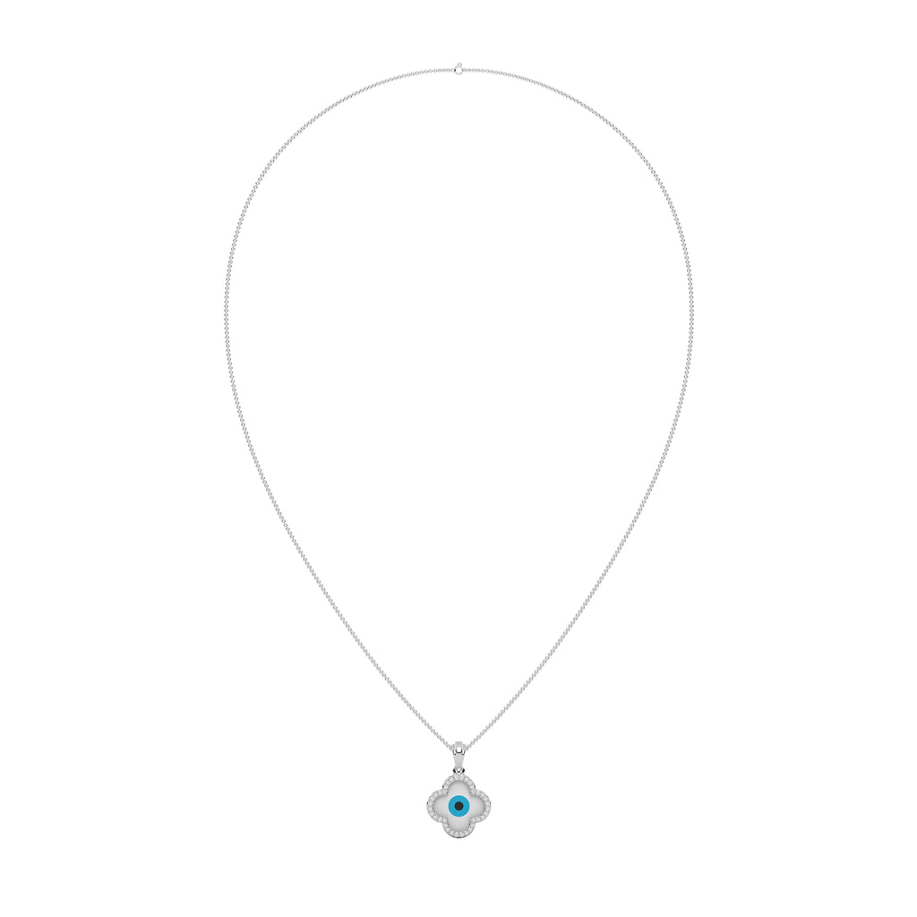 Clover Evileye Pendant