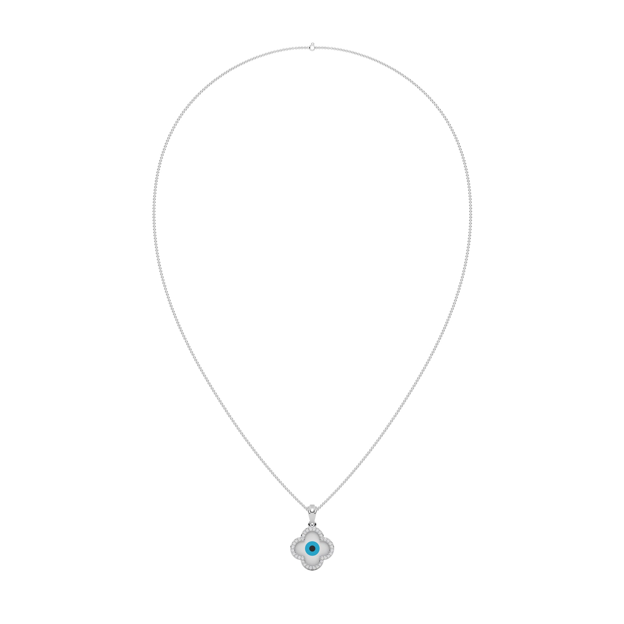 Clover Evileye Pendant