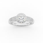 Load image into Gallery viewer, Twisted Solitaire Engagement Ring
