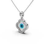 Clover Evileye Pendant