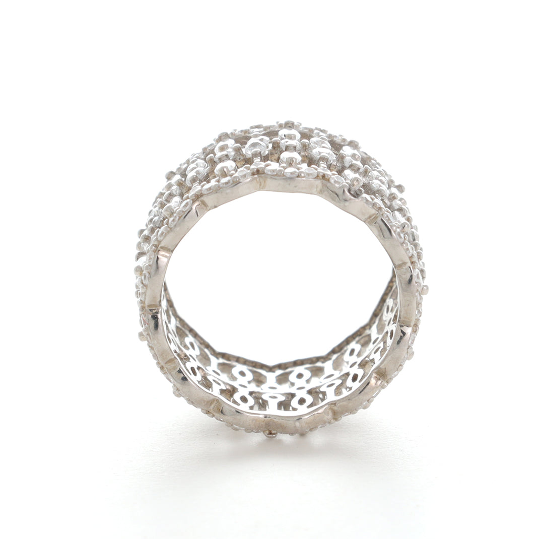 Fusions Silver Ring Band