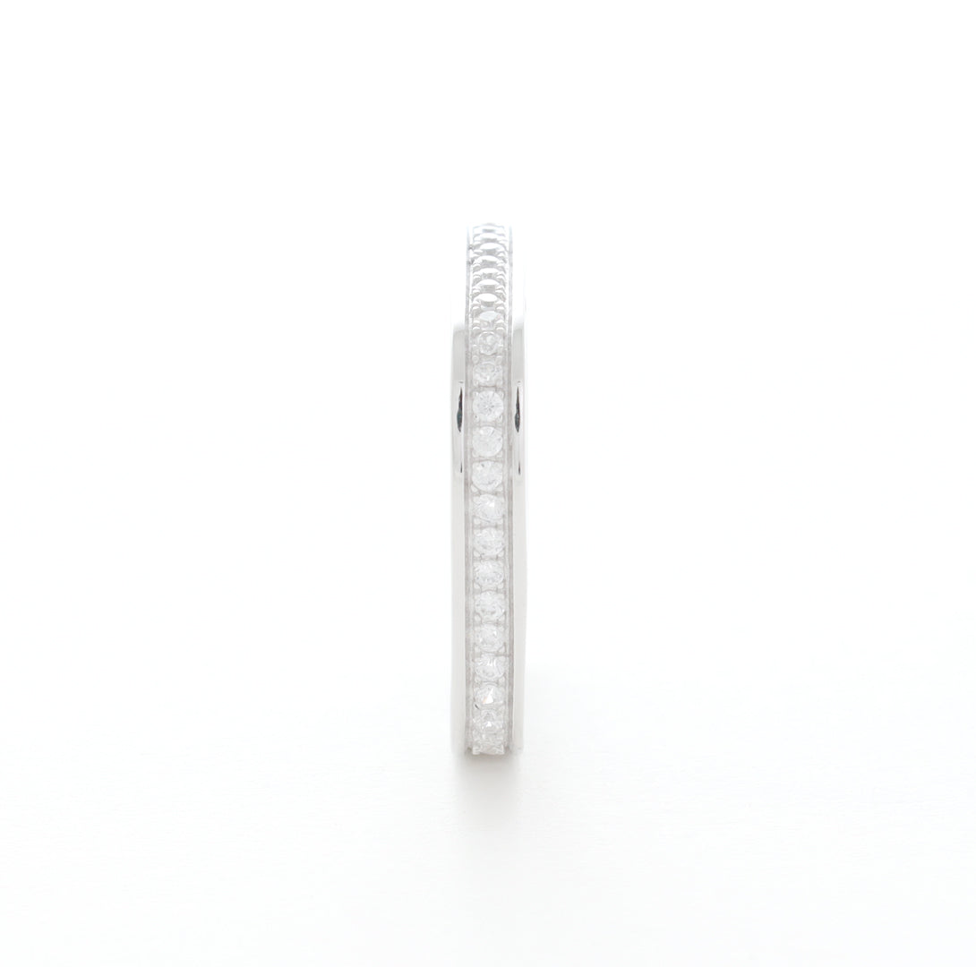 Square Trendy Silver Ring