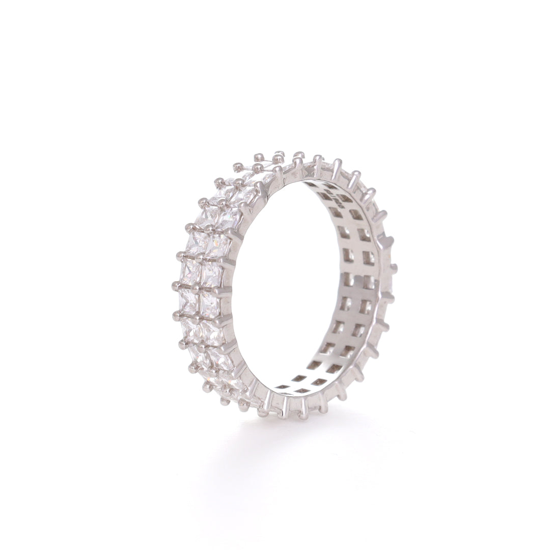 Eternity Dual Silver Band