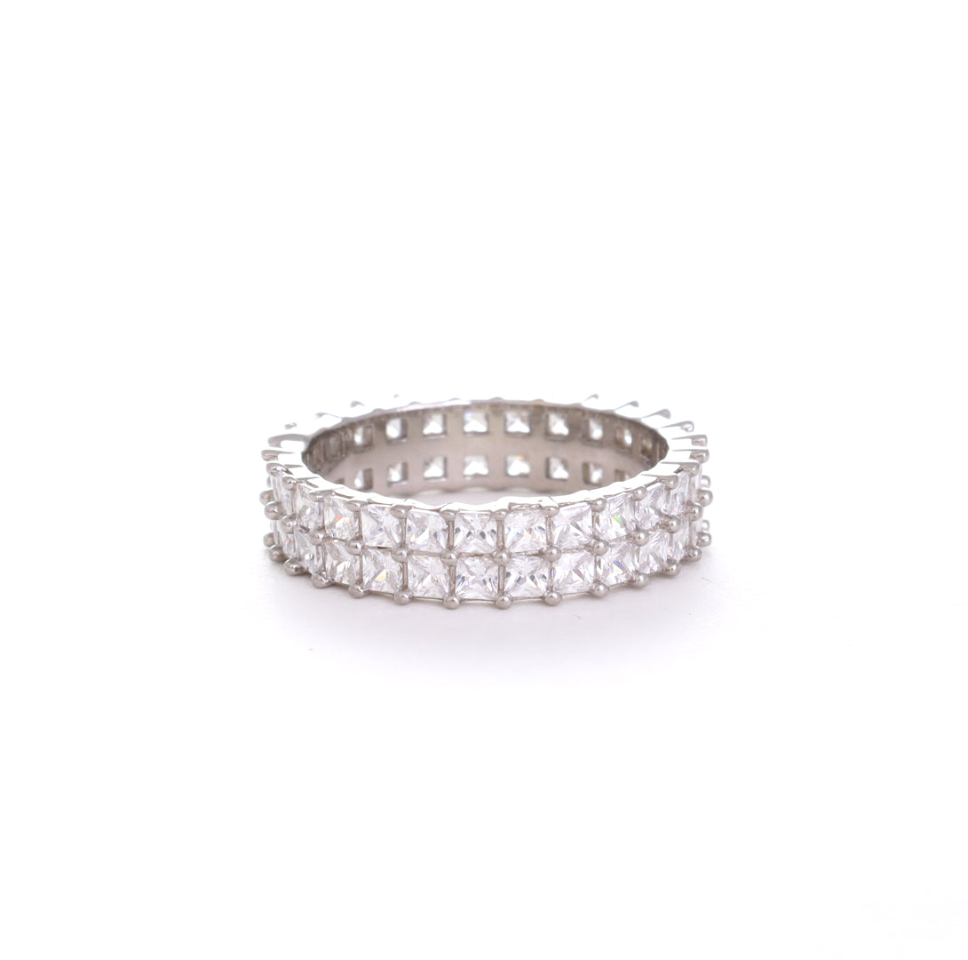 Eternity Dual Silver Band