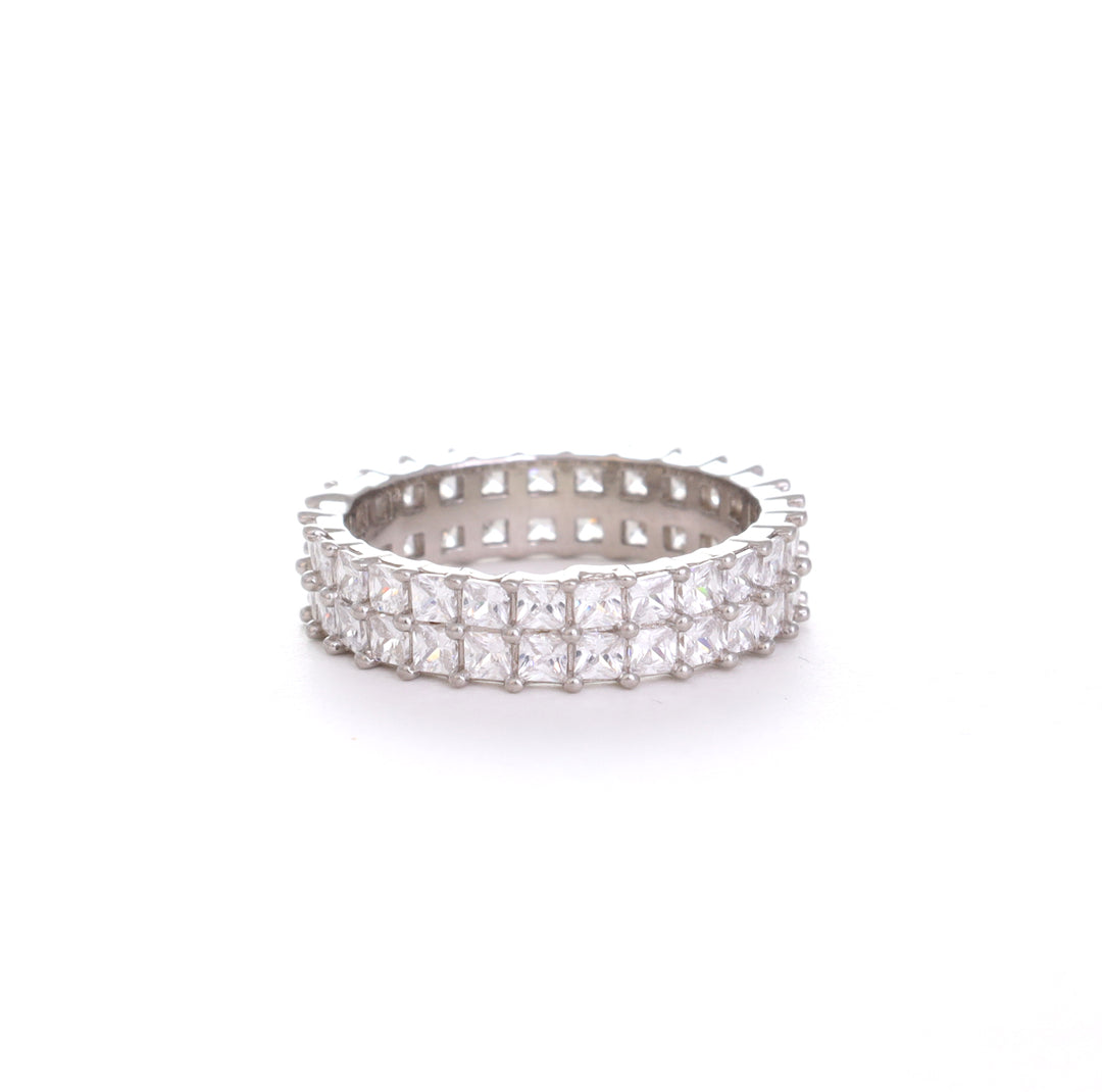 Eternity Dual Silver Band