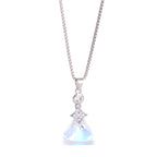 Yellow Cristal Silver Pendant