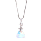Yellow Cristal Silver Pendant