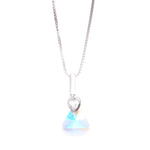 Load image into Gallery viewer, Cubic Crystal Silver Pendant
