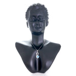 Load image into Gallery viewer, Blue Swan Silver Pendant
