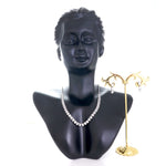Load image into Gallery viewer, Classic Solitaire Silver Neckless Set
