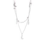 Twin Layer Silver Neckless