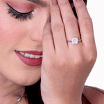 Load image into Gallery viewer, Radiant Solitaire Silver Sing
