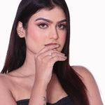 Load image into Gallery viewer, Radiant Solitaire Silver Sing
