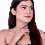 Load image into Gallery viewer, Radiant Solitaire Silver Sing
