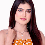 Load image into Gallery viewer, Cubic Crystal Silver Pendant
