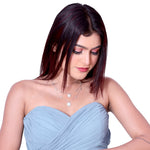 Load image into Gallery viewer, Double Layered Disco Silver Set
