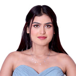 Load image into Gallery viewer, Twin Layer Silver Neckless
