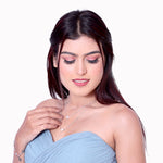 Load image into Gallery viewer, Double Leyer Pearl Silver Neckles
