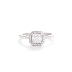 Load image into Gallery viewer, Radiant Solitaire Silver Sing
