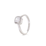 Load image into Gallery viewer, Radiant Solitaire Silver Sing

