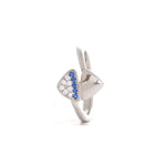 Load image into Gallery viewer, Oceanic Blue Silver Ring
