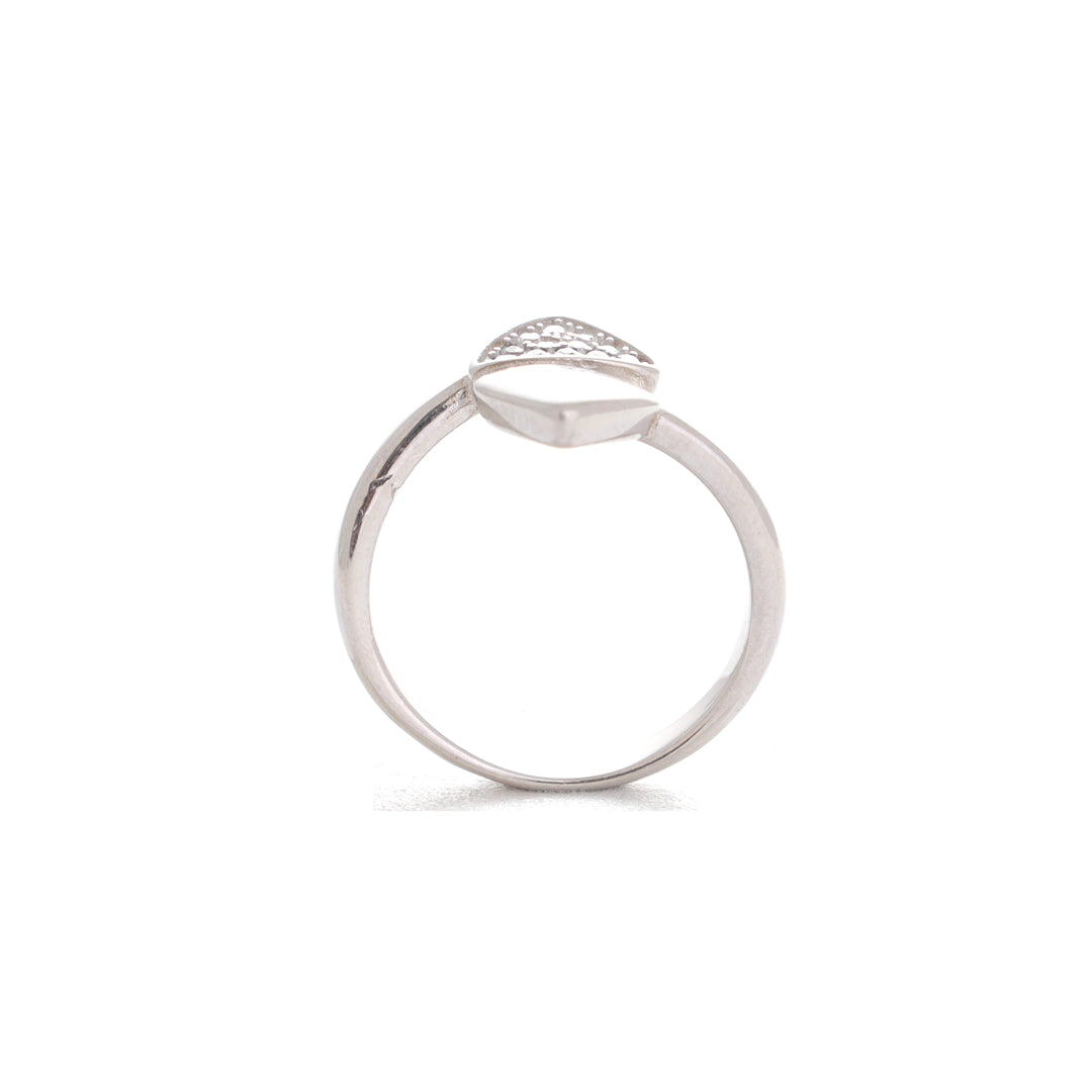 Oceanic Blue Silver Ring