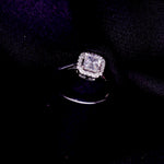 Load image into Gallery viewer, Radiant Solitaire Silver Sing
