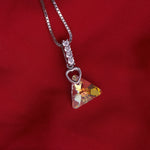 Load image into Gallery viewer, Cubic Crystal Silver Pendant
