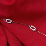 Load image into Gallery viewer, Cubic Fusion Silver Bracelet
