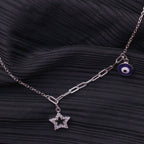 Evil Eyes Twin Leyer Neckless