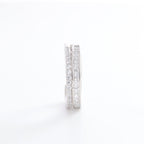 Duo Adjustable Silver Ring