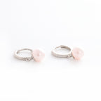 Water Pearl Silver Earing